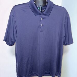 Pro Tour Airplay Mens Polo Shirt Size XL Blue Short Sleeve Casual Activewear